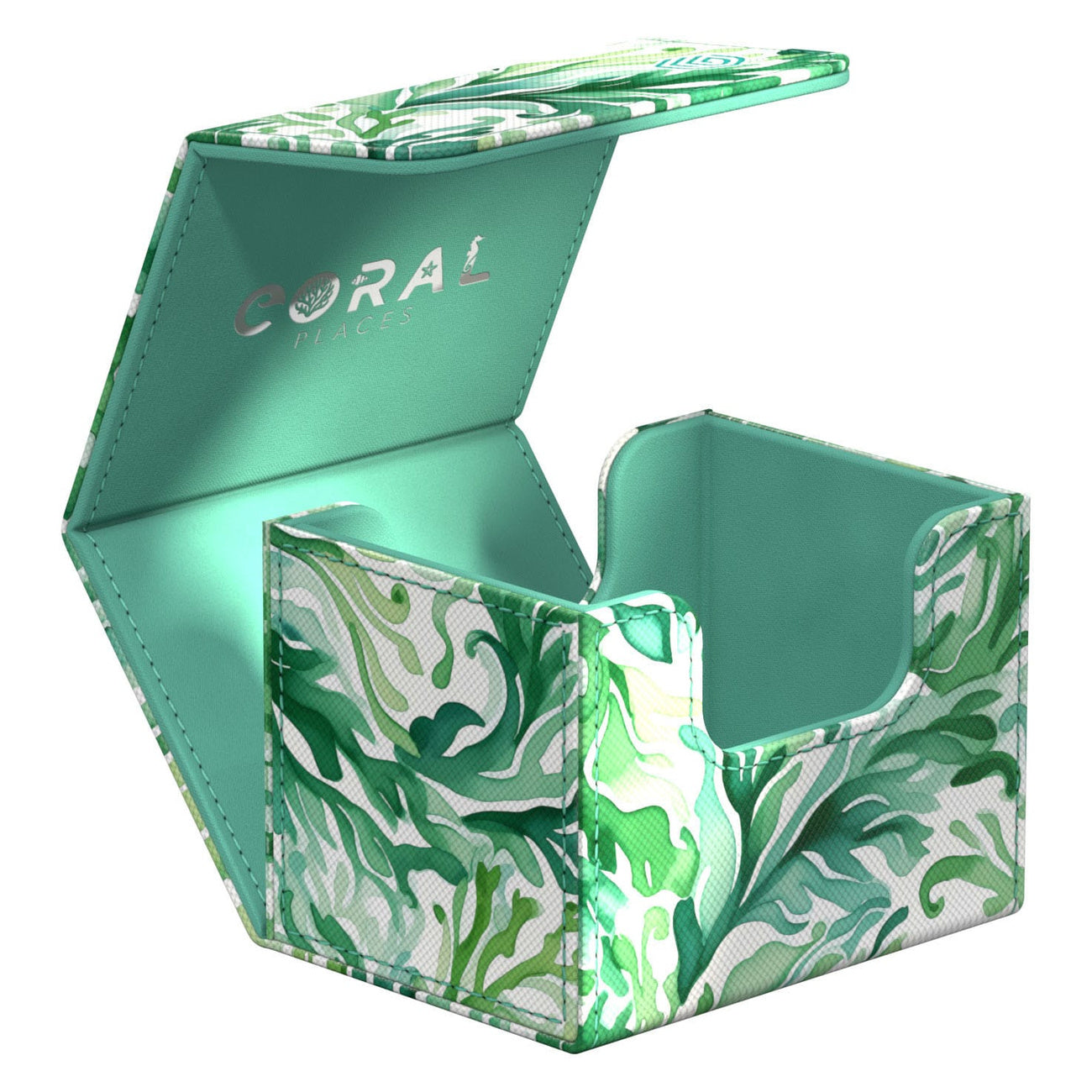 Imagen del producto Ultimate Guard Sidewinder 100+ Xenoskin 2025 Exclusive "Coral Places" - Bosque de kelp