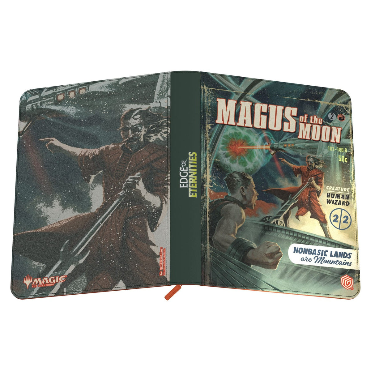 Imagen del producto Ultimate Guard Zipfolio 360 Xenoskin Magic: The Gathering "Edge of Eternities" - Magus of the Moon