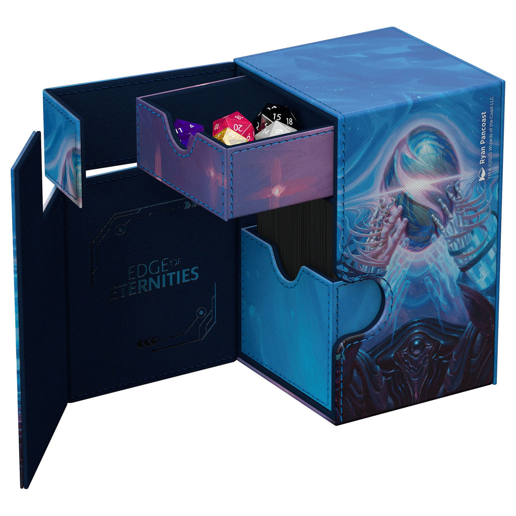 Product image Ultimate Guard Flip'n'Tray 100+ Xenoskin Magic: The Gathering "Edge of Eternities" - The Endstone