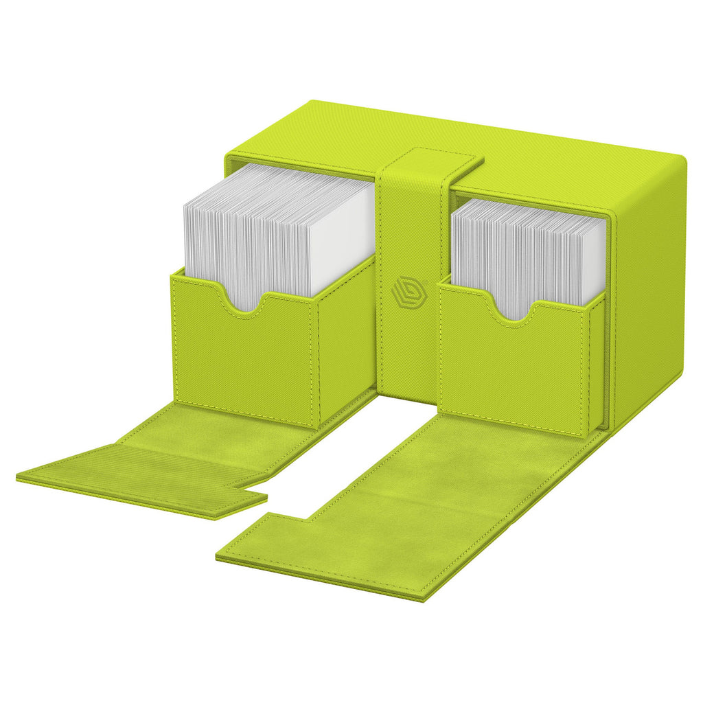 Imagen del producto Ultimate Guard Twin Flip'n'Tray 200+ Xenoskin "Summer Edition 2025" - Lime