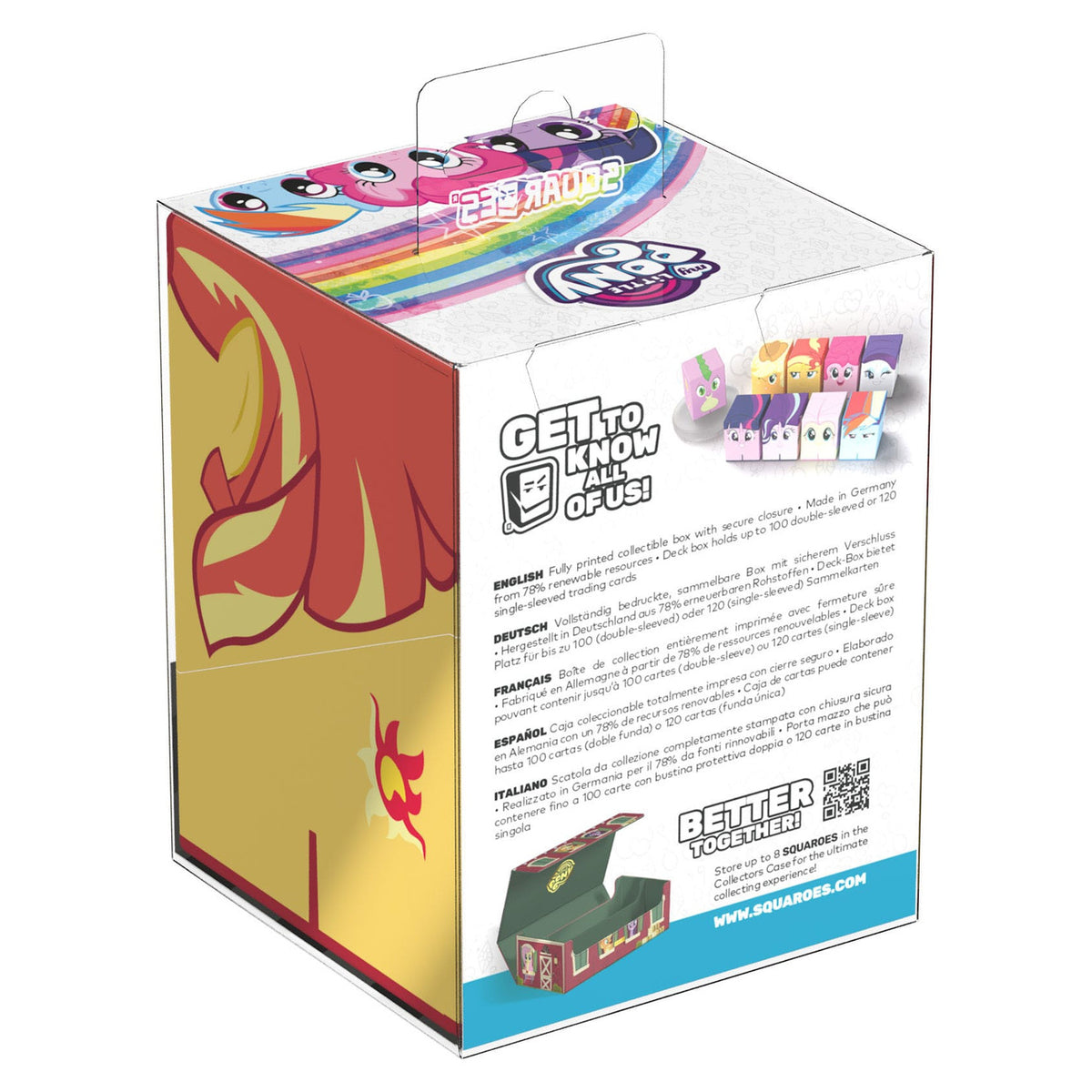 Imagen del producto Squaroes Squaroe My Little Pony "Friendship is Magic" MLP007 - Sunset Shimmer
