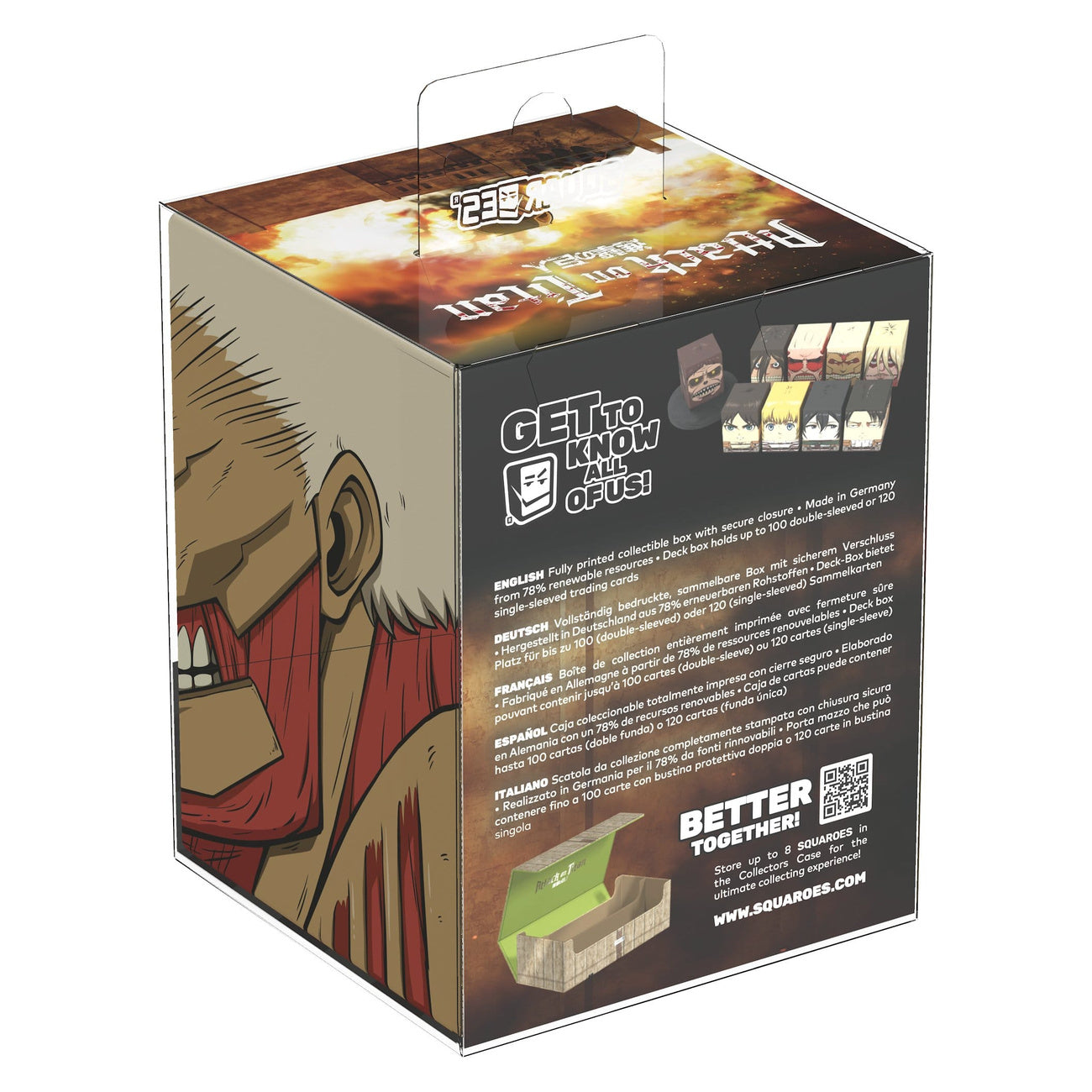 Product image Squaroes Squaroe Attack on Titan AOT007 - Armored Titan