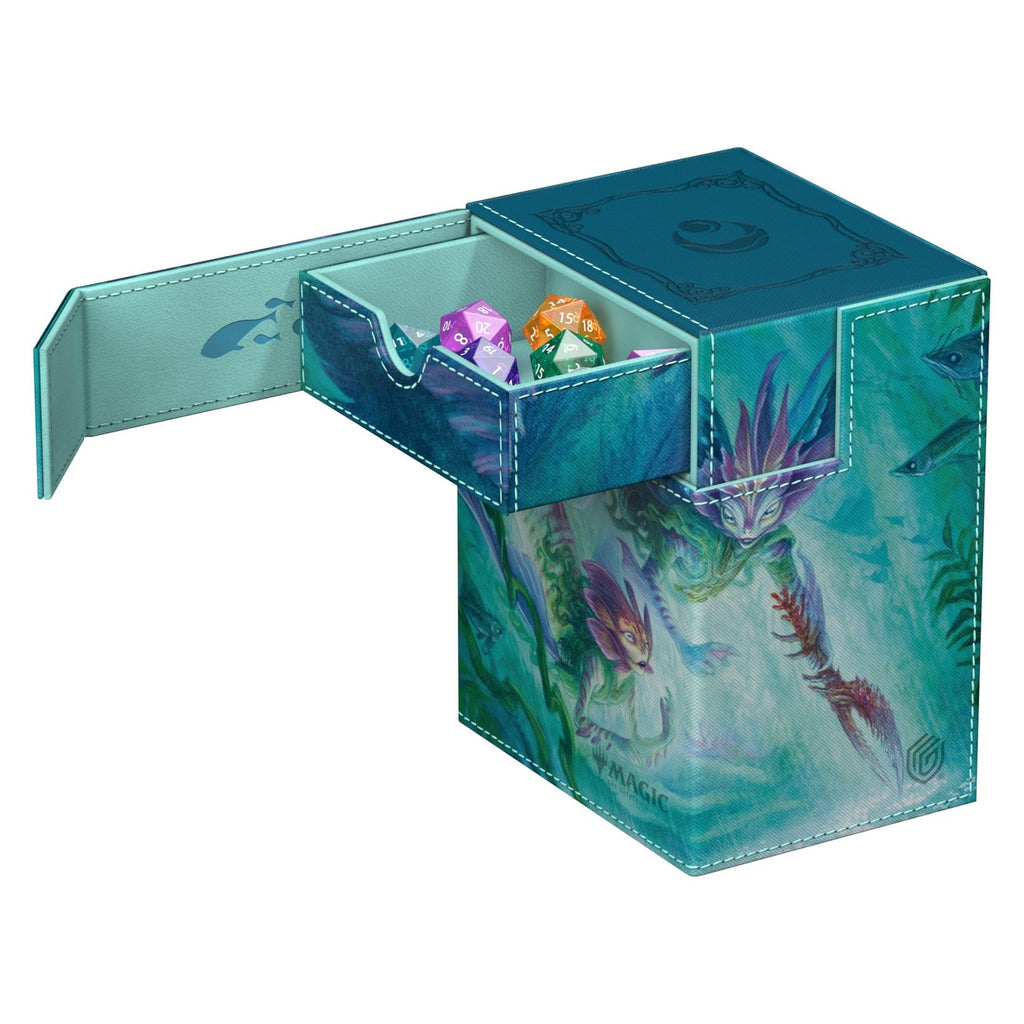 Imagen del producto Ultimate Guard Flip'n'Tray 133+ Xenoskin Magic: The Gathering "Lorwyn Eclipsed" - Mentor de Branquia Plateada