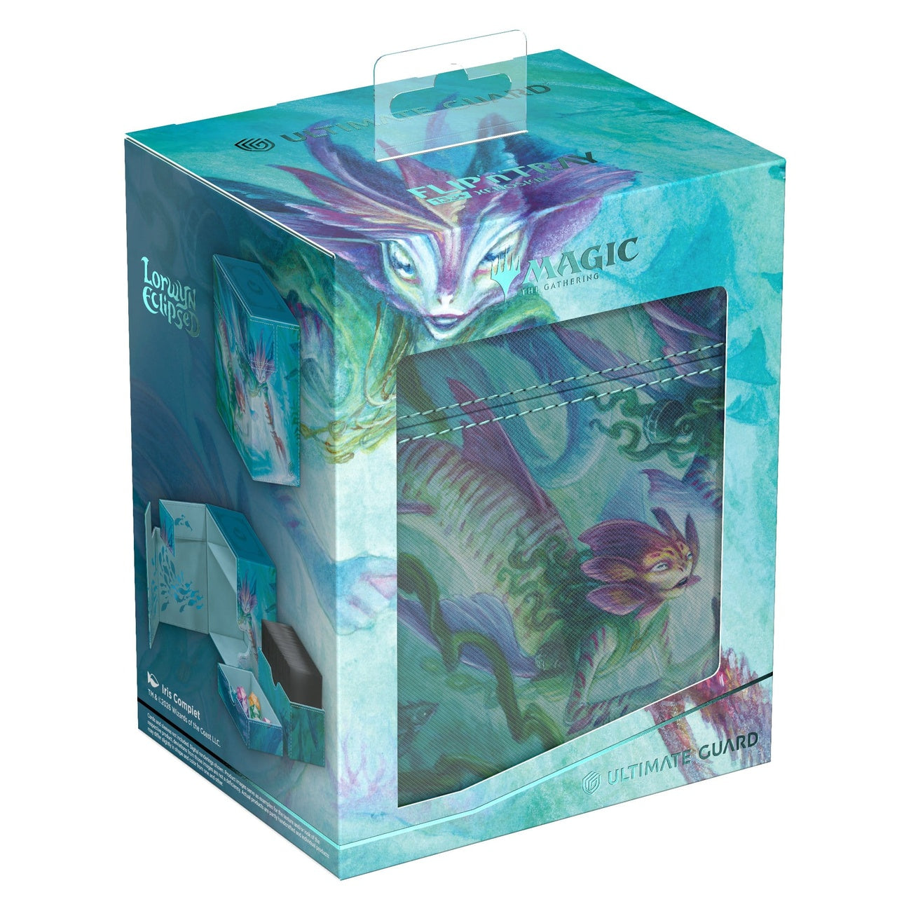 Imagen del producto Ultimate Guard Flip'n'Tray 133+ Xenoskin Magic: The Gathering "Lorwyn Eclipsed" - Mentor de Branquia Plateada