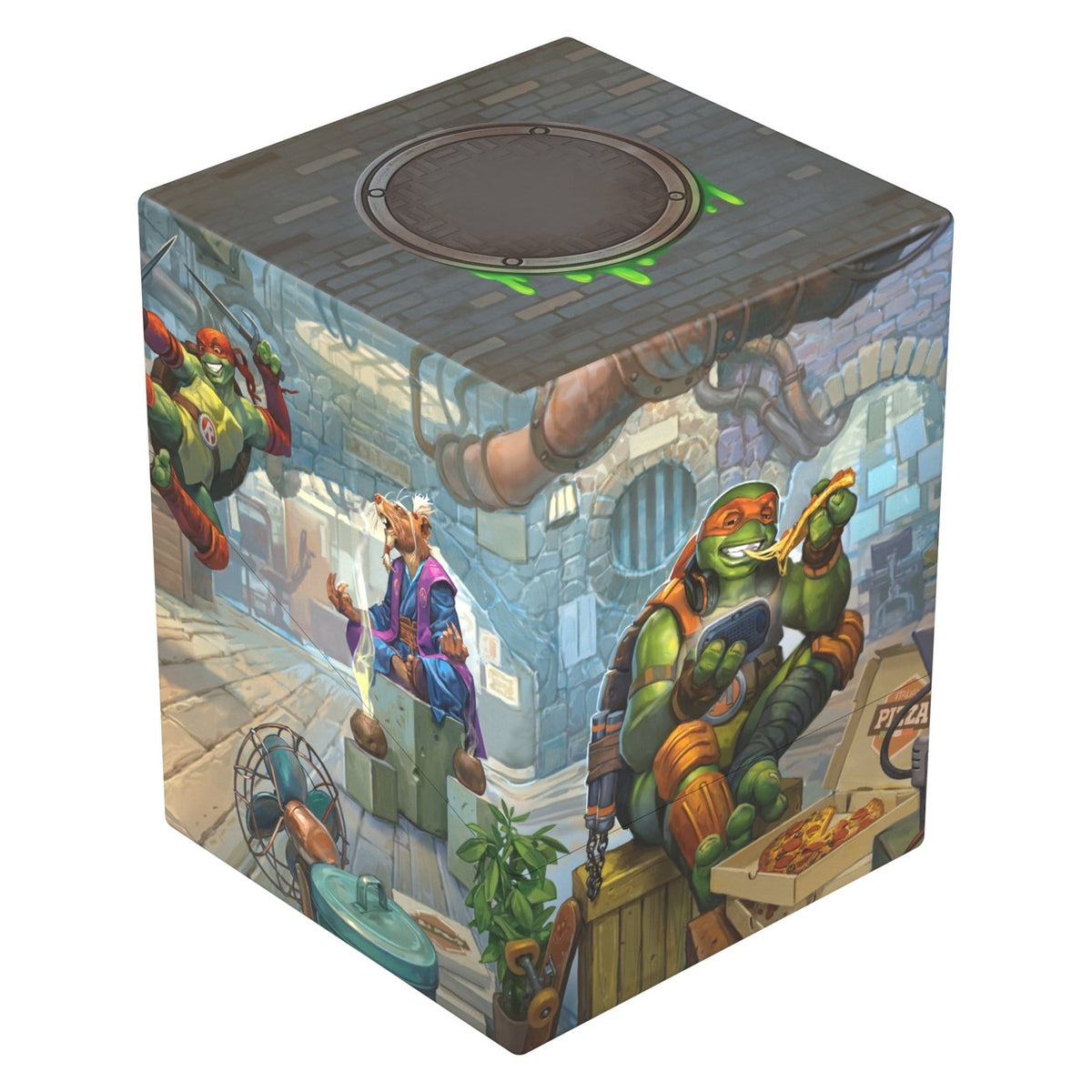 Imagen del producto Ultimate Guard RTE Boulder 100+ Magic: The Gathering | Teenage Mutant Ninja Turtles - Guarida de las Tortugas
