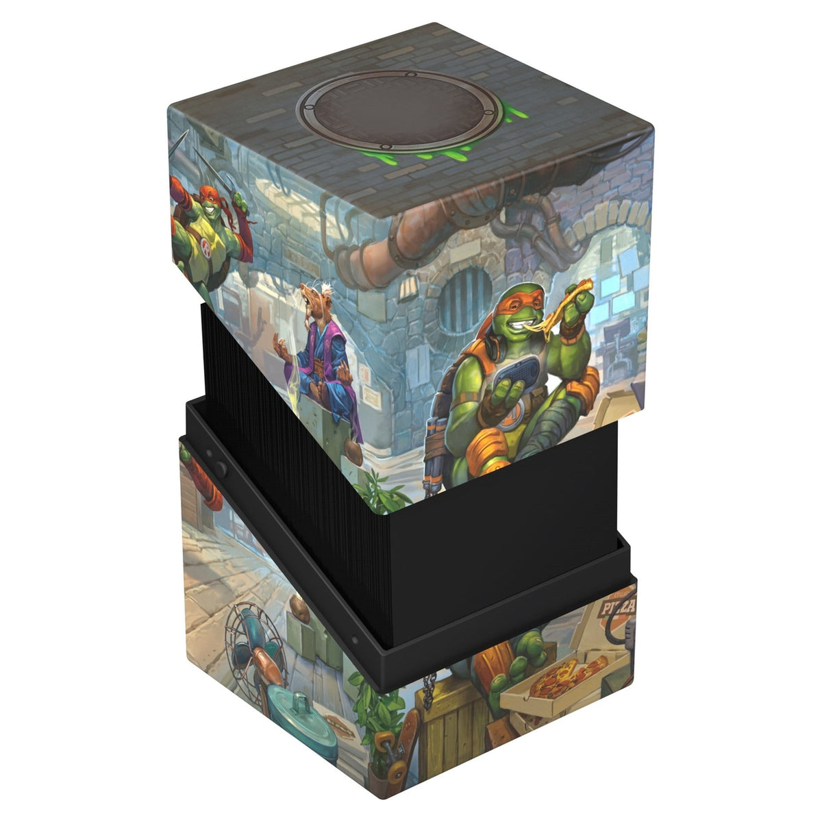 Imagen del producto Ultimate Guard RTE Boulder 100+ Magic: The Gathering | Teenage Mutant Ninja Turtles - Guarida de las Tortugas