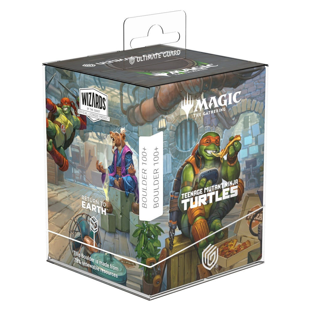 Product image Ultimate Guard RTE Boulder 100+ Magic: The Gathering | Teenage Mutant Ninja Turtles - Turtle Lair