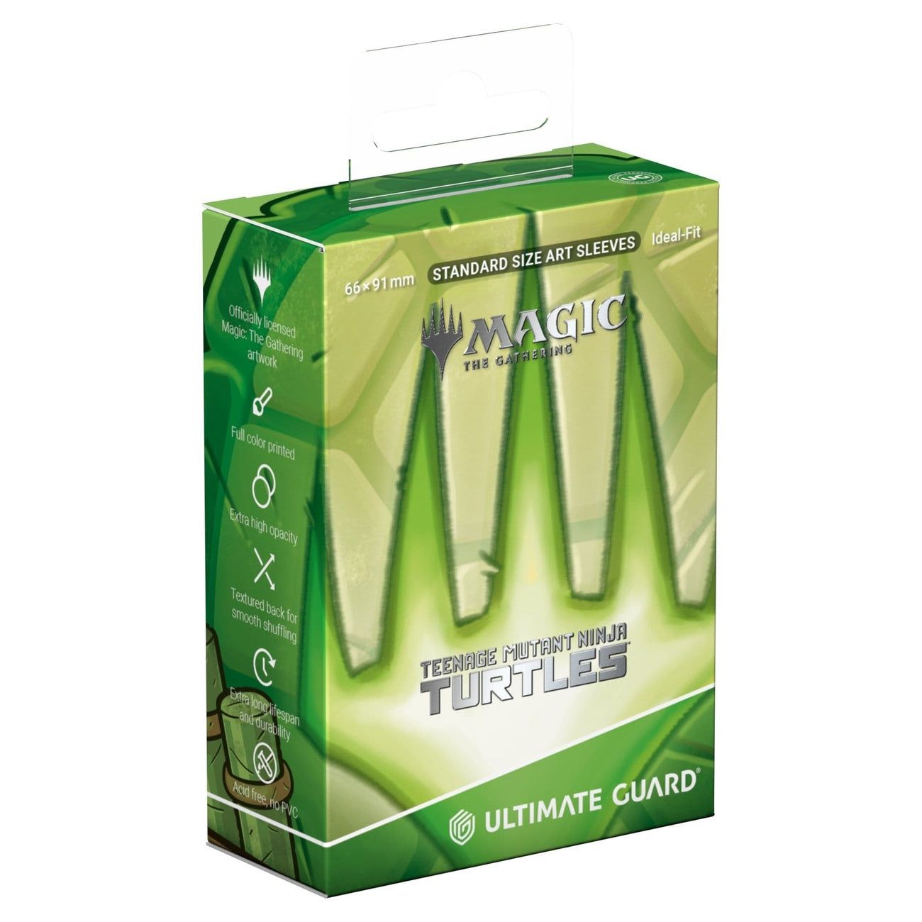 Imagen del producto Ultimate Guard Art Sleeves Magic: The Gathering | Teenage Mutant Ninja Turtles - Símbolo de caminante de planos tortuga