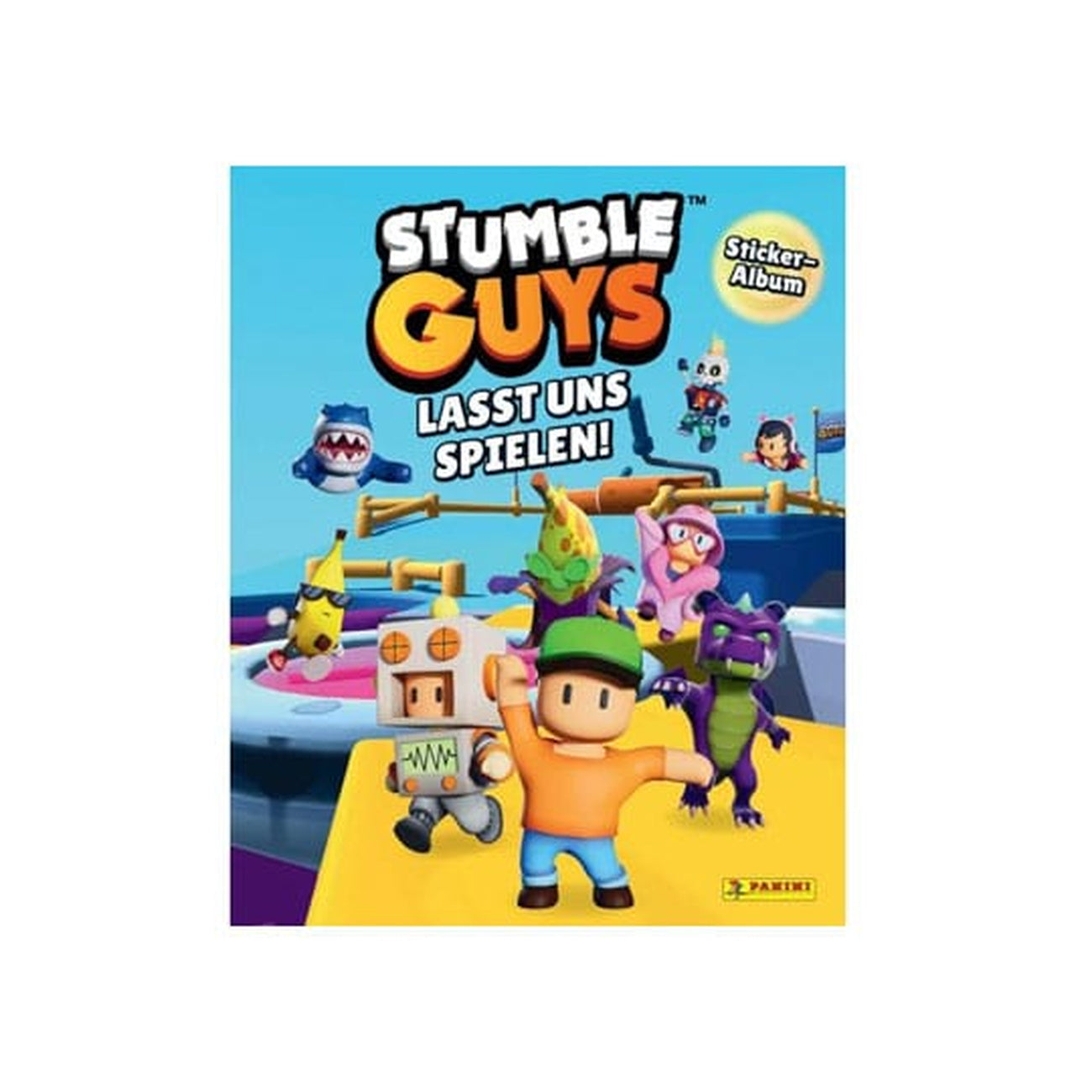 Imagen del producto Stumble Guys: ¡Vamos a jugar! Álbum de colección de pegatinas *Versión alemana*