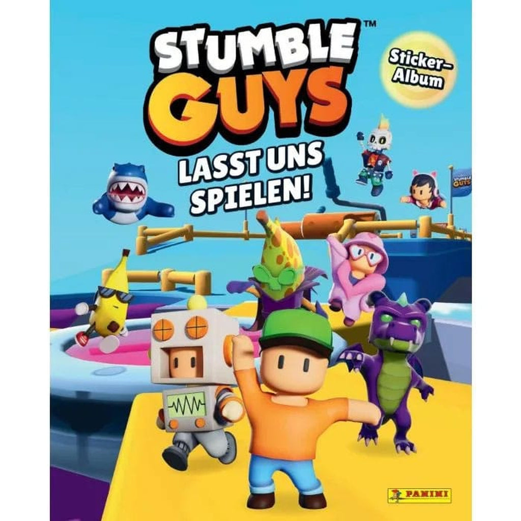 Imagen del producto Stumble Guys: ¡Vamos a jugar! Álbum de colección de pegatinas *Versión alemana*