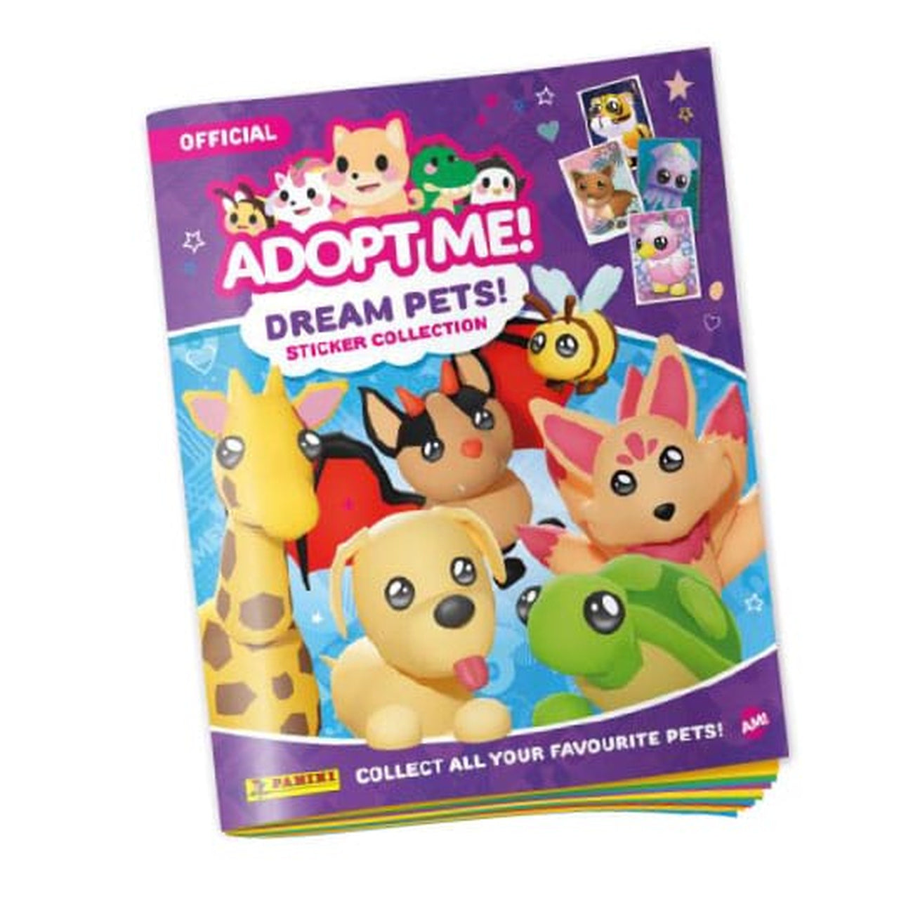 Imagen del producto Adopt Me! en Roblox Álbum de colección de pegatinas *Versión alemana*