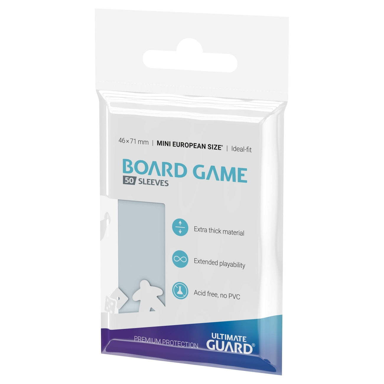 Product image Ultimate Guard Board Game Sleeves (50) - Mini European