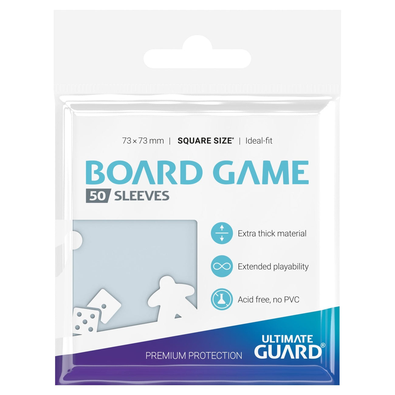 Imagen del producto Ultimate Guard Fundas para juegos de mesa (50) - Cuadradas