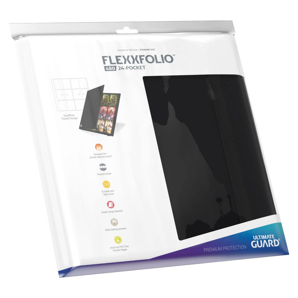 Imagen del producto Ultimate Guard Flexxfolio 480 de 24 bolsillos - Negro