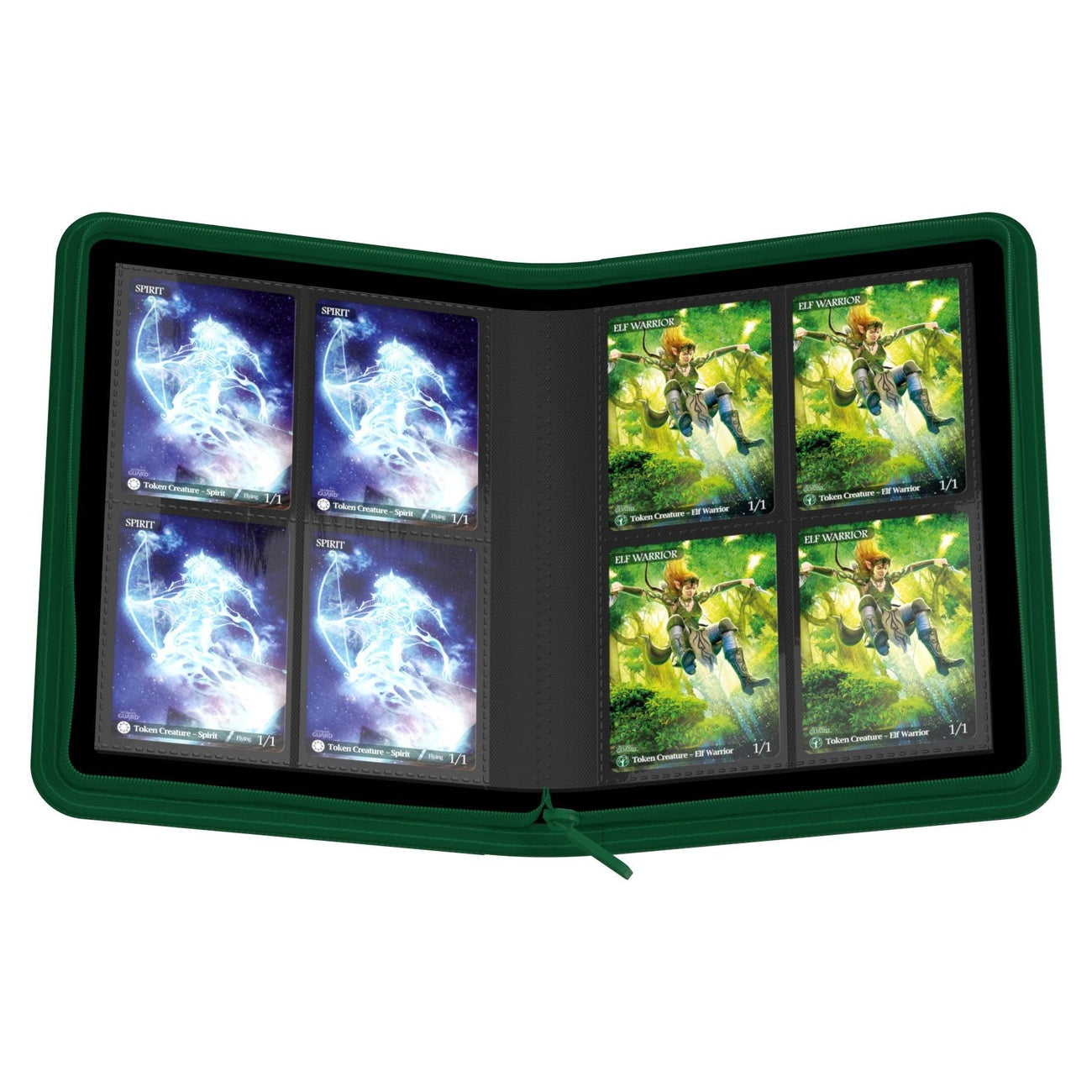 Imagen del producto Ultimate Guard Zipfolio 160 8-Pocket Xenoskin - Verde