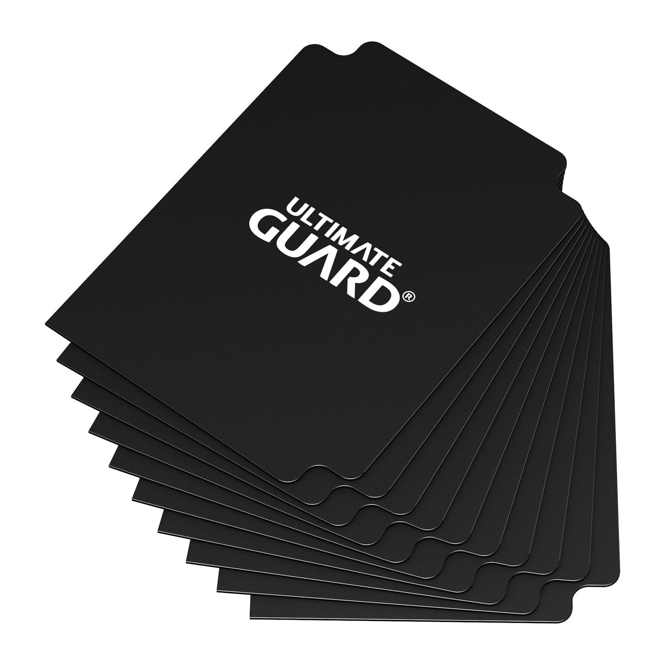 Imagen del producto Ultimate Guard Separadores de cartas Tamaño estándar (10) - Negro
