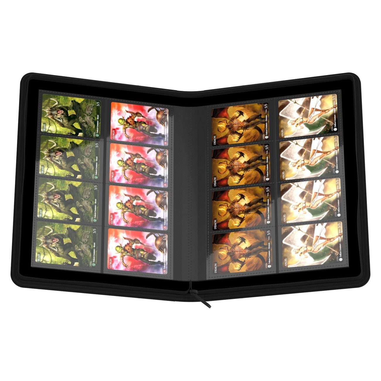 Imagen del producto Ultimate Guard Zipfolio 320 16-Pocket Xenoskin – Negro