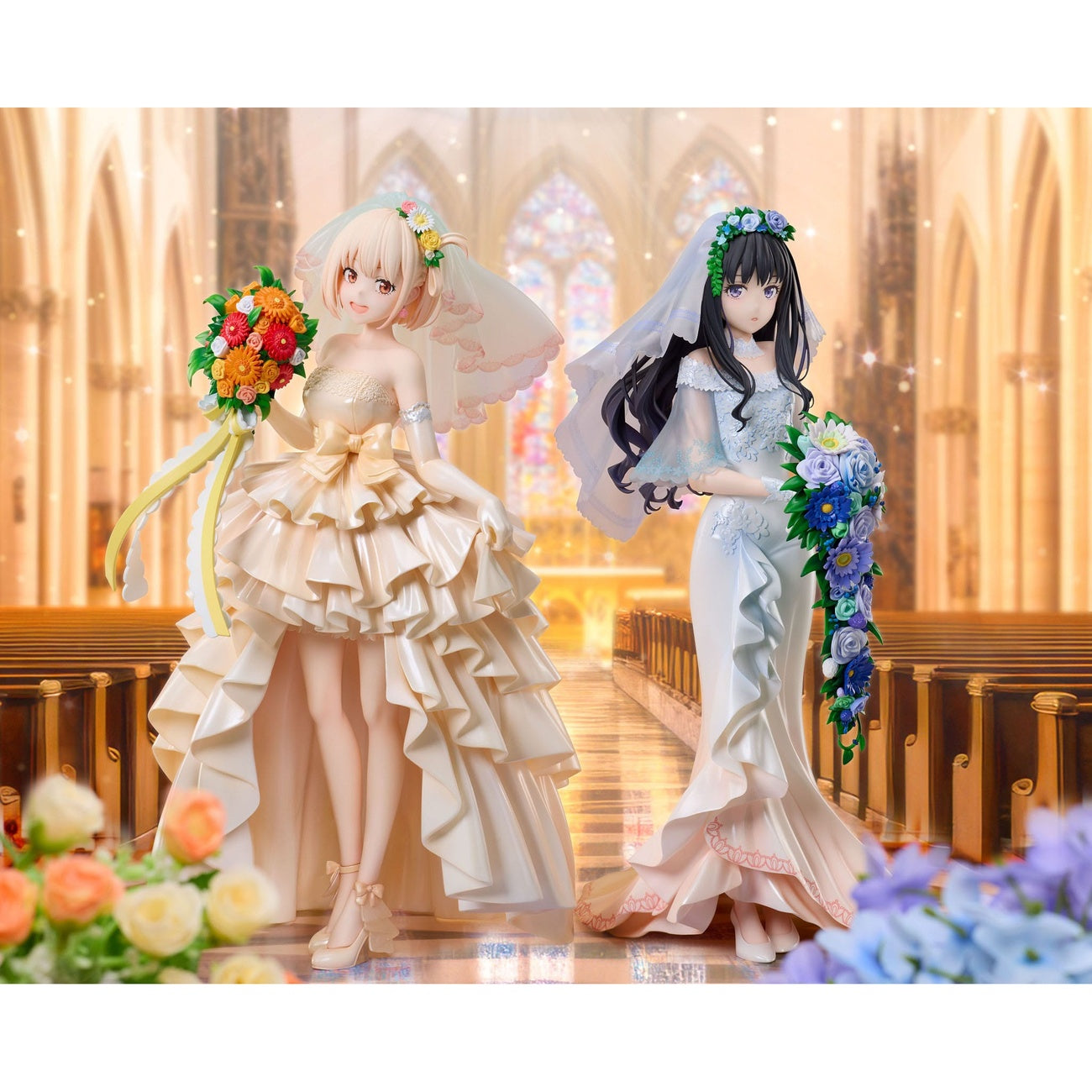 Imagen del producto Lycoris Recoil Estatua de PVC 1/7 Takina Inoue Wedding Dress Ver. 25 cm
