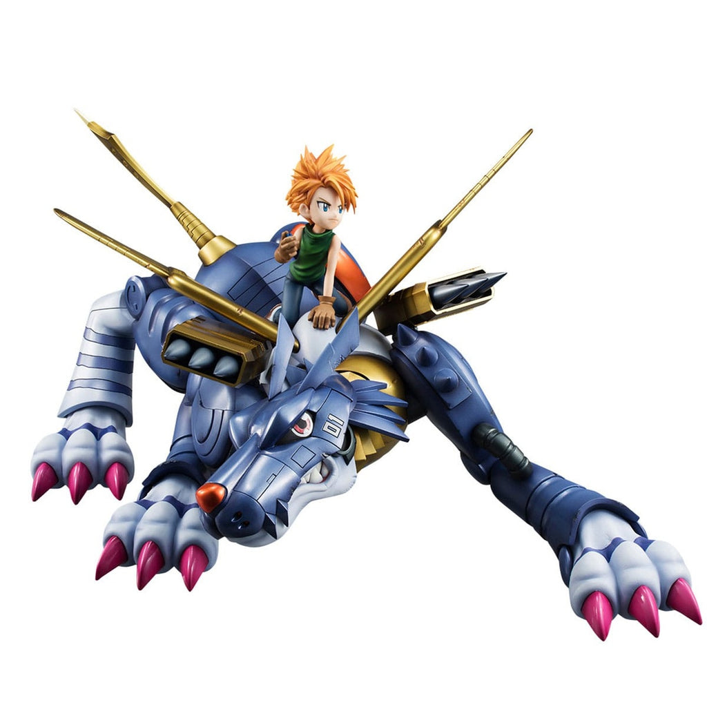 Imagen del producto Digimon Adventure Precious G.E.M. Series Estatua PVC Metal Garurumon & Ishida Yamato 30 cm