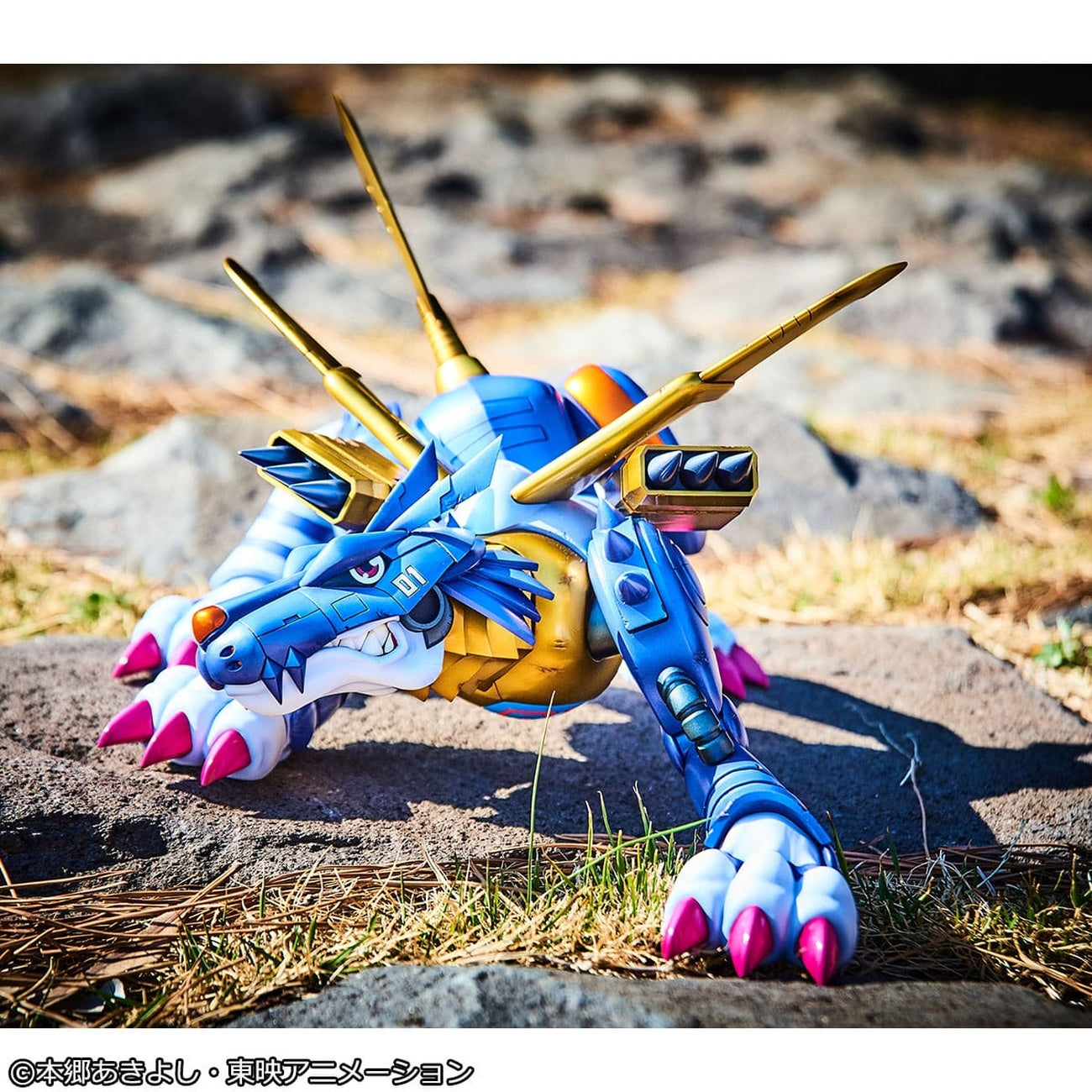 Imagen del producto Digimon Adventure Precious G.E.M. Series Estatua PVC Metal Garurumon & Ishida Yamato 30 cm