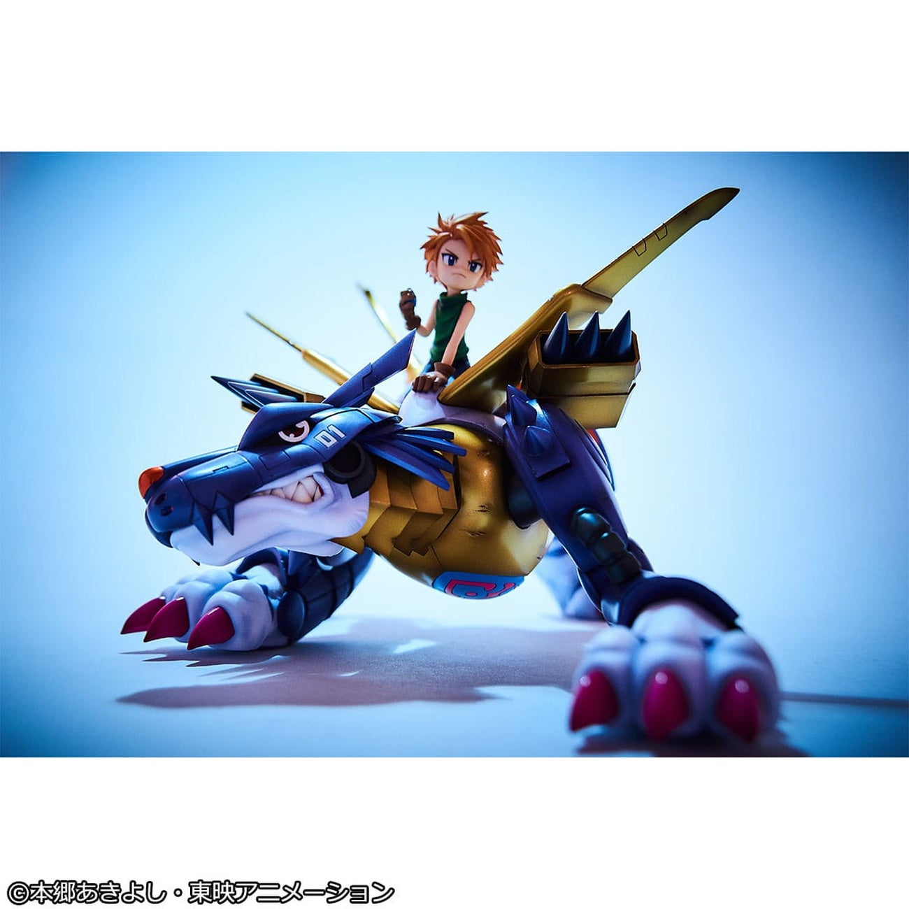 Imagen del producto Digimon Adventure Precious G.E.M. Series Estatua PVC Metal Garurumon & Ishida Yamato 30 cm