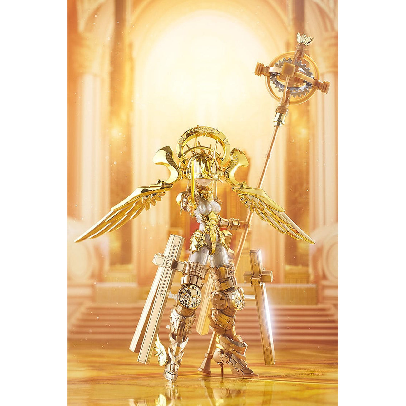 Imagen del producto Godz Order Plastic Model Kits PLAMAX GO-05 Overlord Gabriel: DX Platet Ver. 30 cm