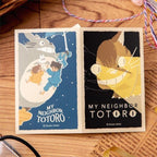 Imagen del producto Mi Vecino Totoro Pegatina Catbus y Totoro volador Retro