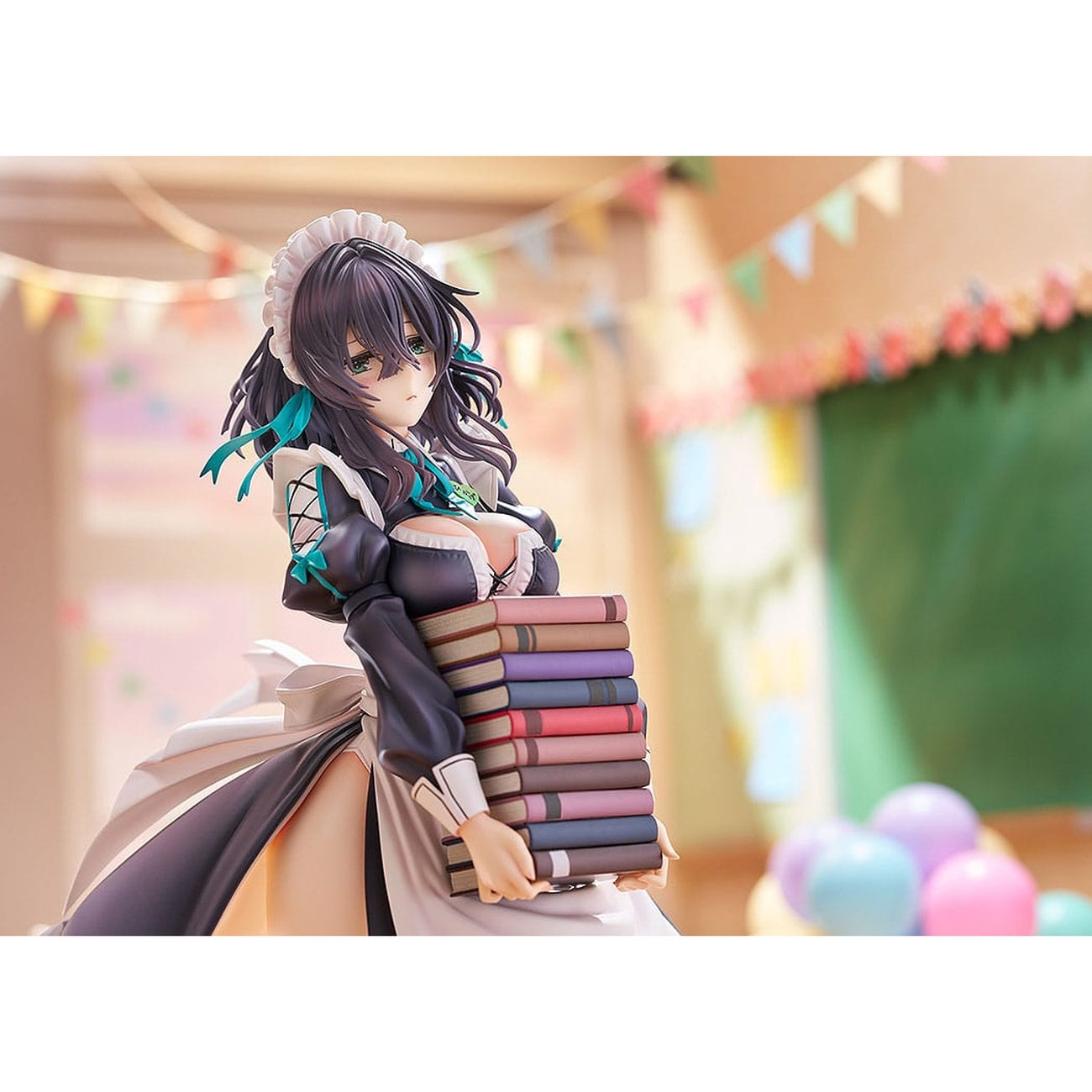 Imagen del producto Figura PVC Ilustración Original 1/6 Maid Maison Hanikami Kanojo Hikage Chigami Ilustración de Piromizu 28 cm