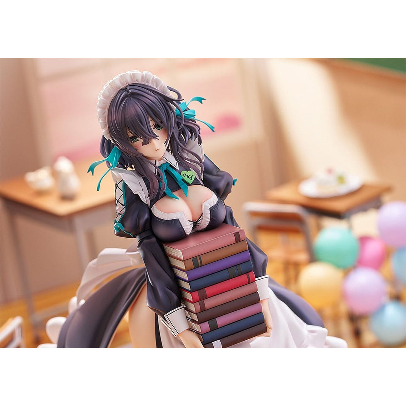 Imagen del producto Figura PVC Ilustración Original 1/6 Maid Maison Hanikami Kanojo Hikage Chigami Ilustración de Piromizu 28 cm