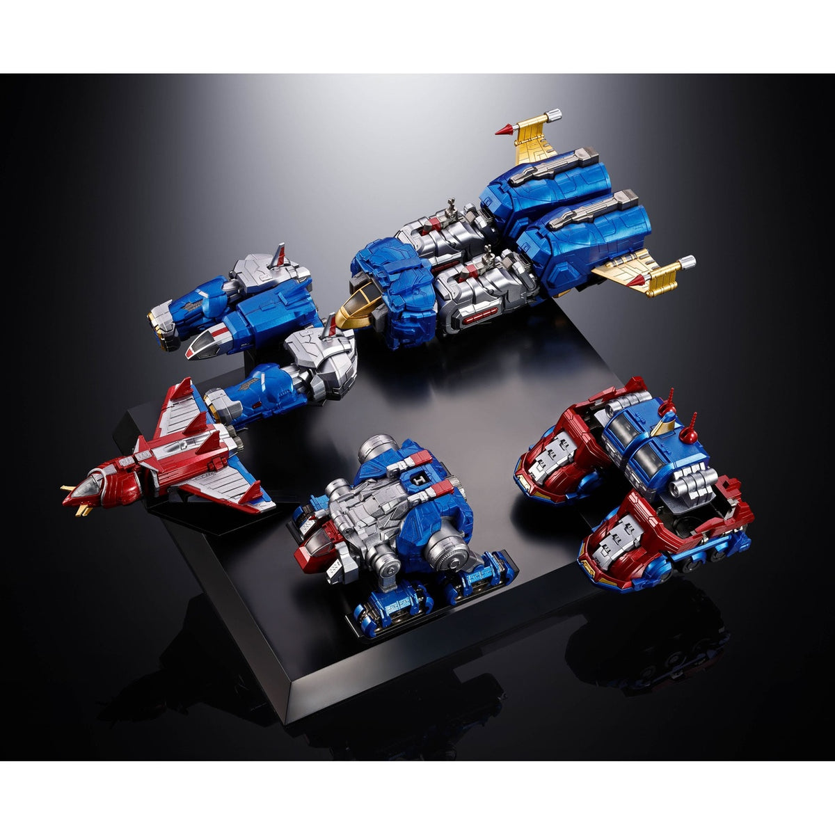 Imagen del producto Voltes V Legacy Soul of Chogokin figura de acción GX-118 Voltes V 24 cm