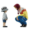 Imagen del producto One Piece Ichibansho Figura PVC Trafalgar Law & Corazon (The Unbreakable Law) 11 cm