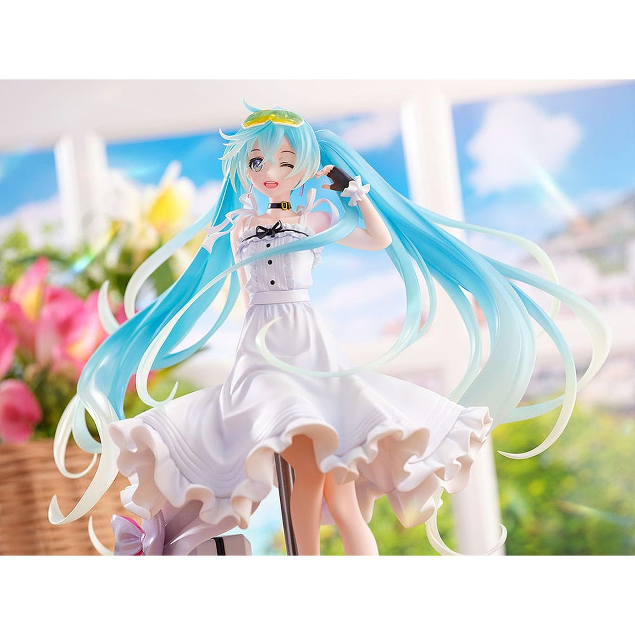 Imagen del producto Hatsune Miku GT Project Figura PVC Original 1/7 Vacation Style Ver. 24 cm