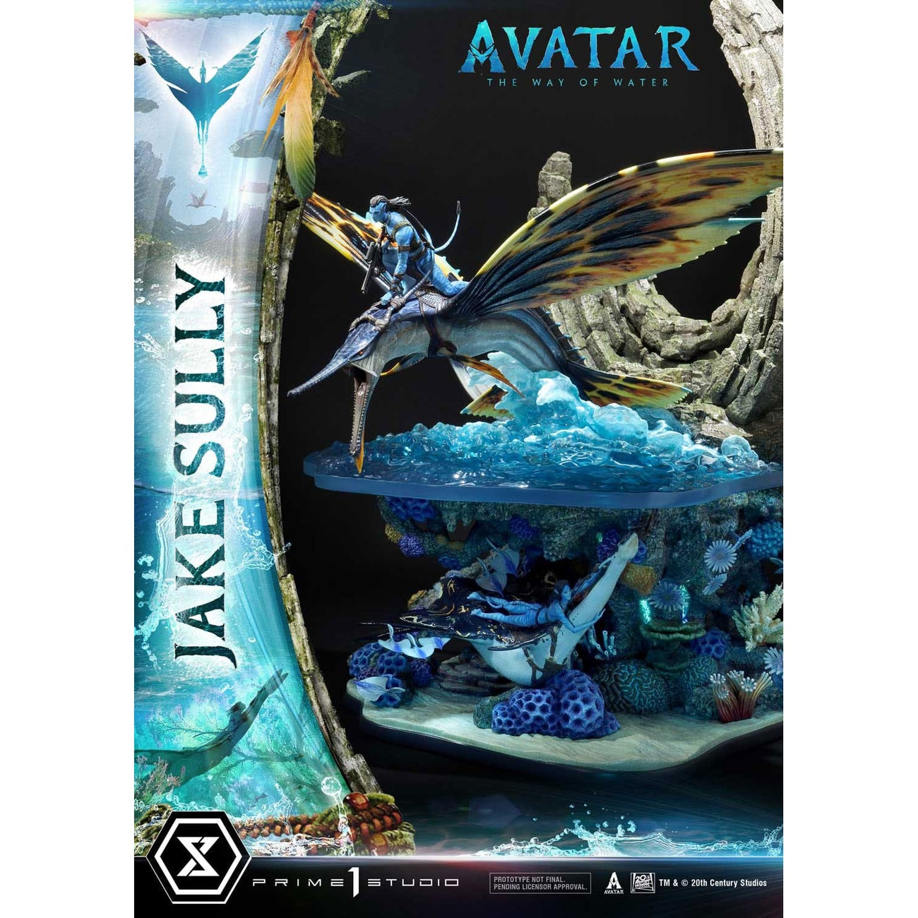 Imagen del producto Avatar: El sentido del agua Estatua Jake Sully Versión Bonus 59 cm