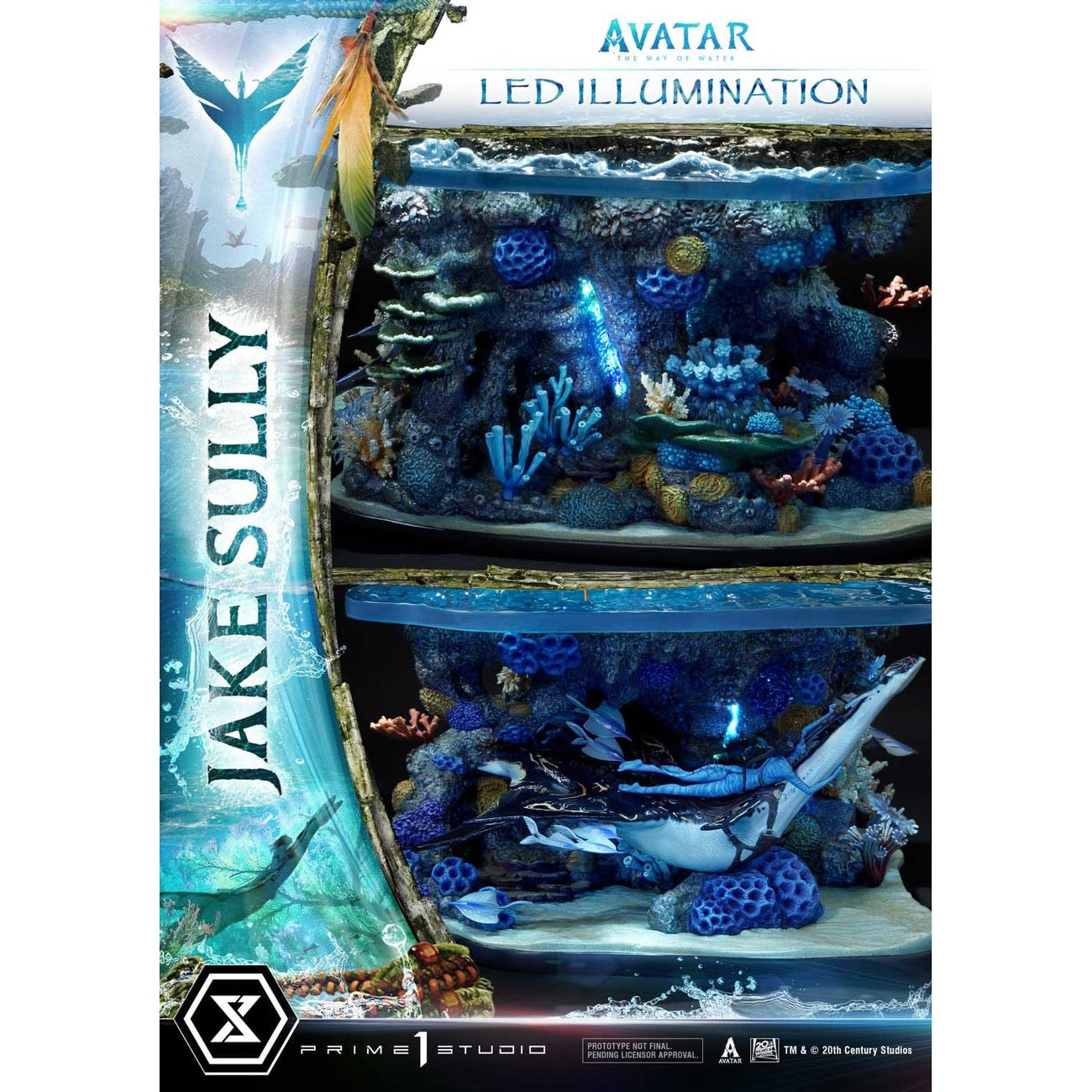 Imagen del producto Avatar: El sentido del agua Estatua Jake Sully Versión Bonus 59 cm