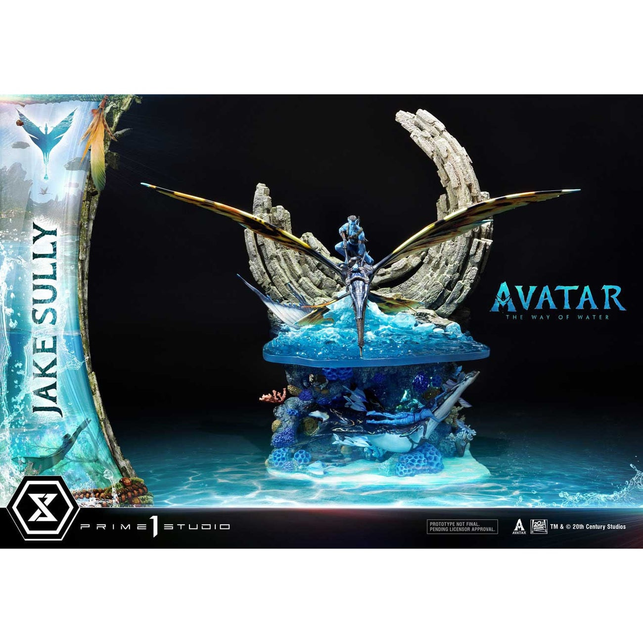 Imagen del producto Avatar: El sentido del agua Estatua Jake Sully Versión Bonus 59 cm