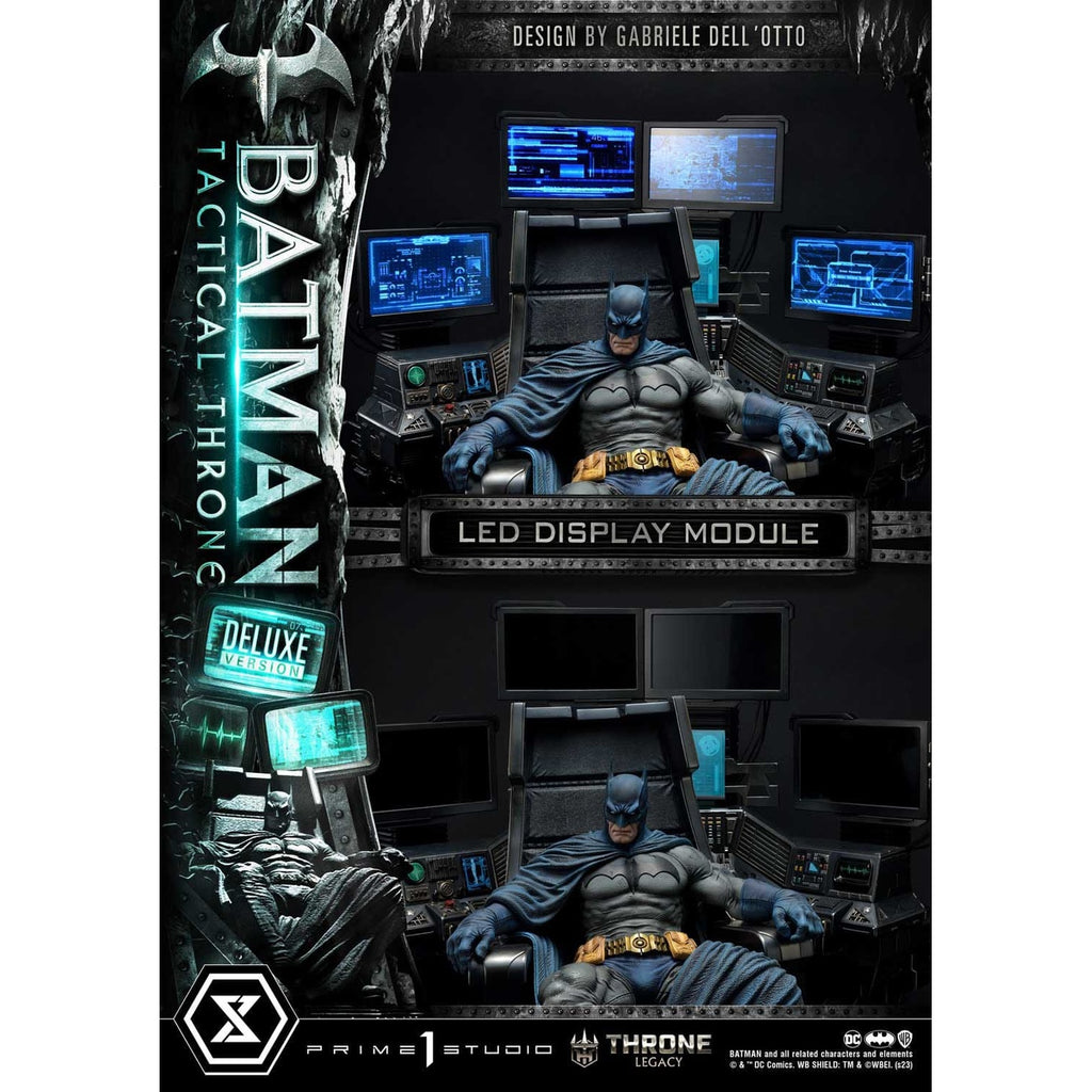 Imagen del producto DC Comics Throne Legacy Collection Estatua 1/3 Batman Tactical Throne Deluxe Bonus Version 57 cm