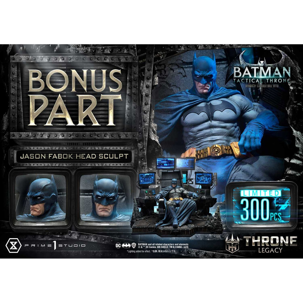 Imagen del producto DC Comics Throne Legacy Collection Estatua 1/3 Batman Tactical Throne Deluxe Bonus Version 57 cm