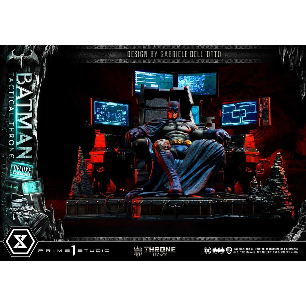 Imagen del producto DC Comics Throne Legacy Collection Estatua 1/3 Batman Tactical Throne Deluxe Bonus Version 57 cm
