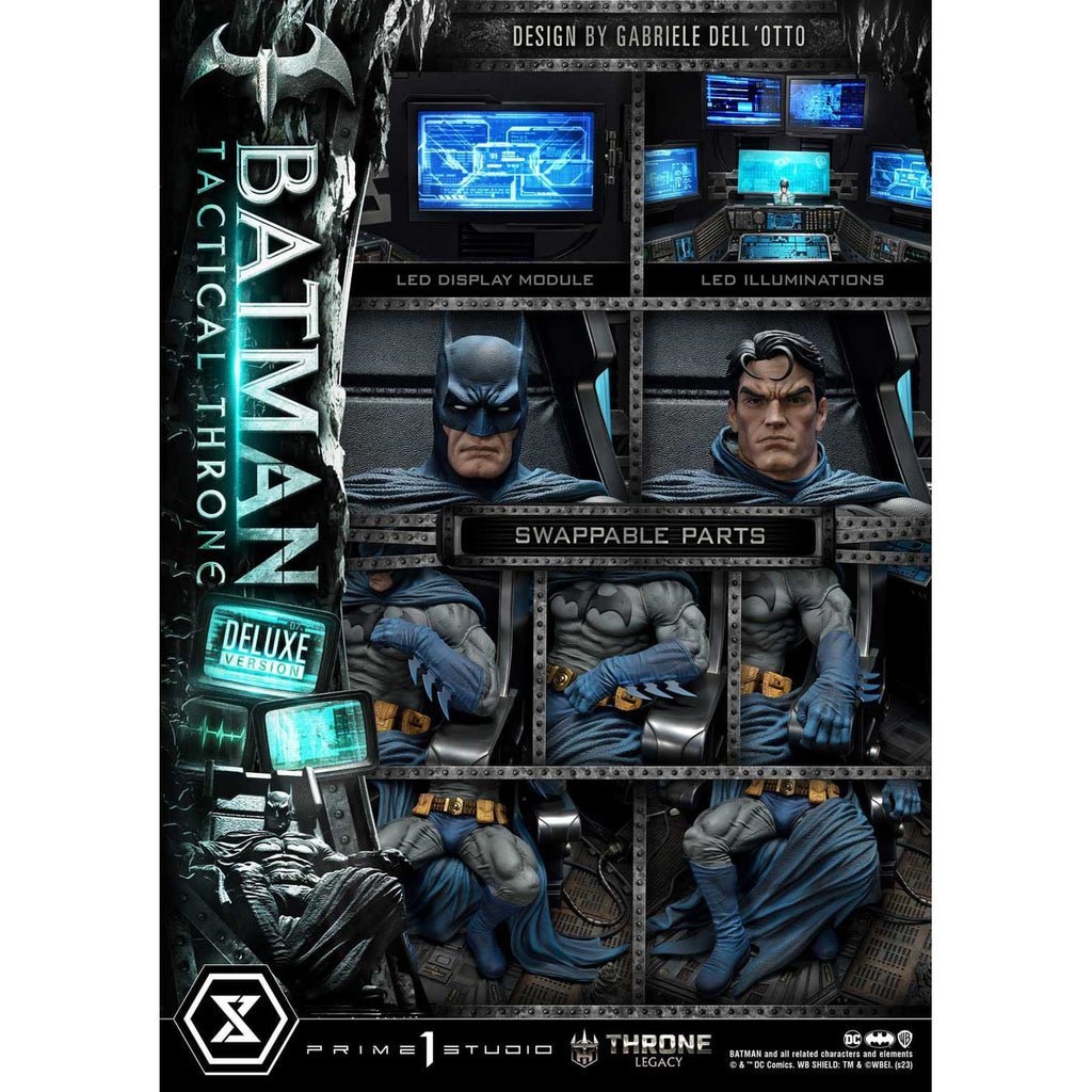 Imagen del producto DC Comics Throne Legacy Collection Estatua 1/3 Batman Tactical Throne Deluxe Bonus Version 57 cm