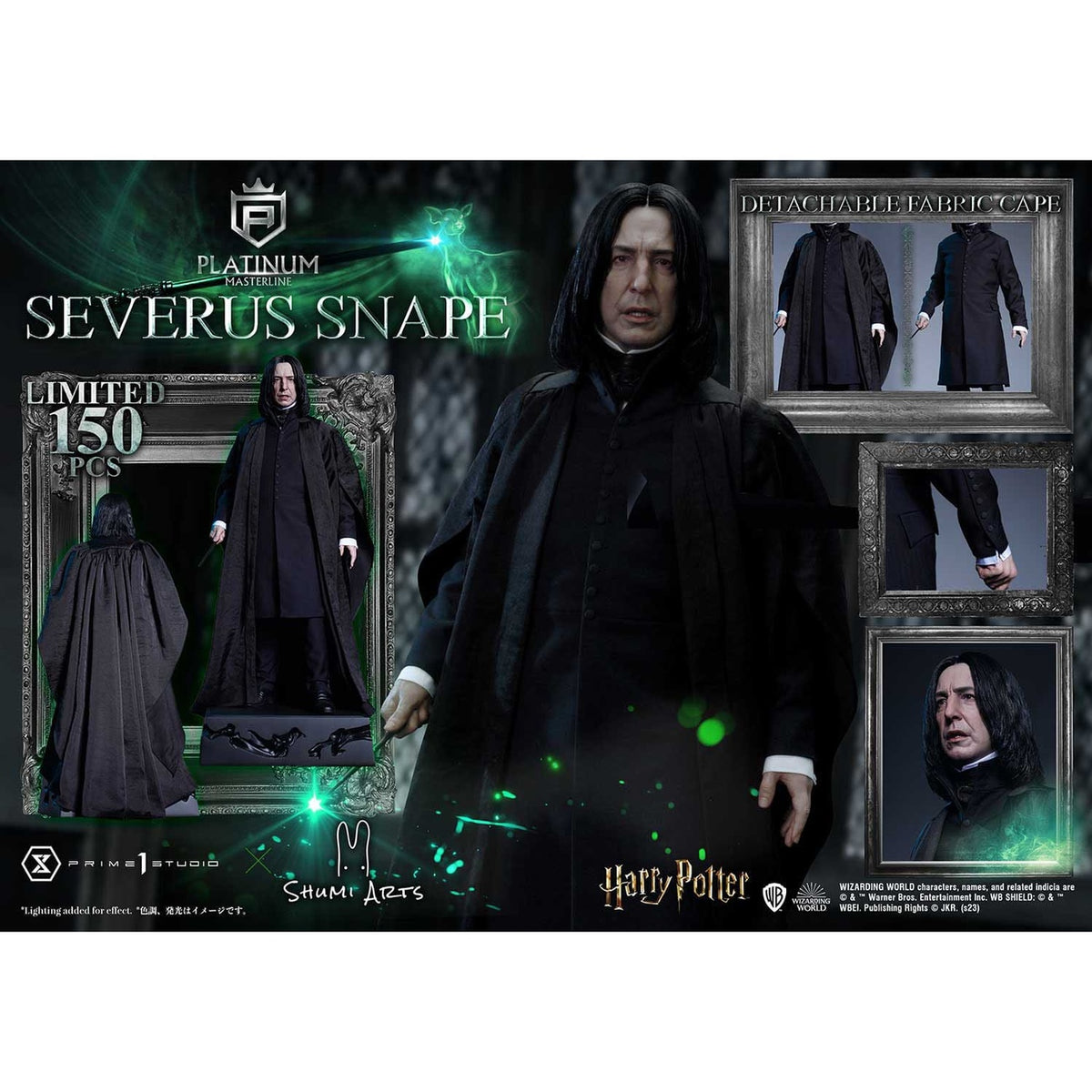 Product image Harry Potter Platinum Masterline Series Statue 1/4 Severus Snape 55 cm