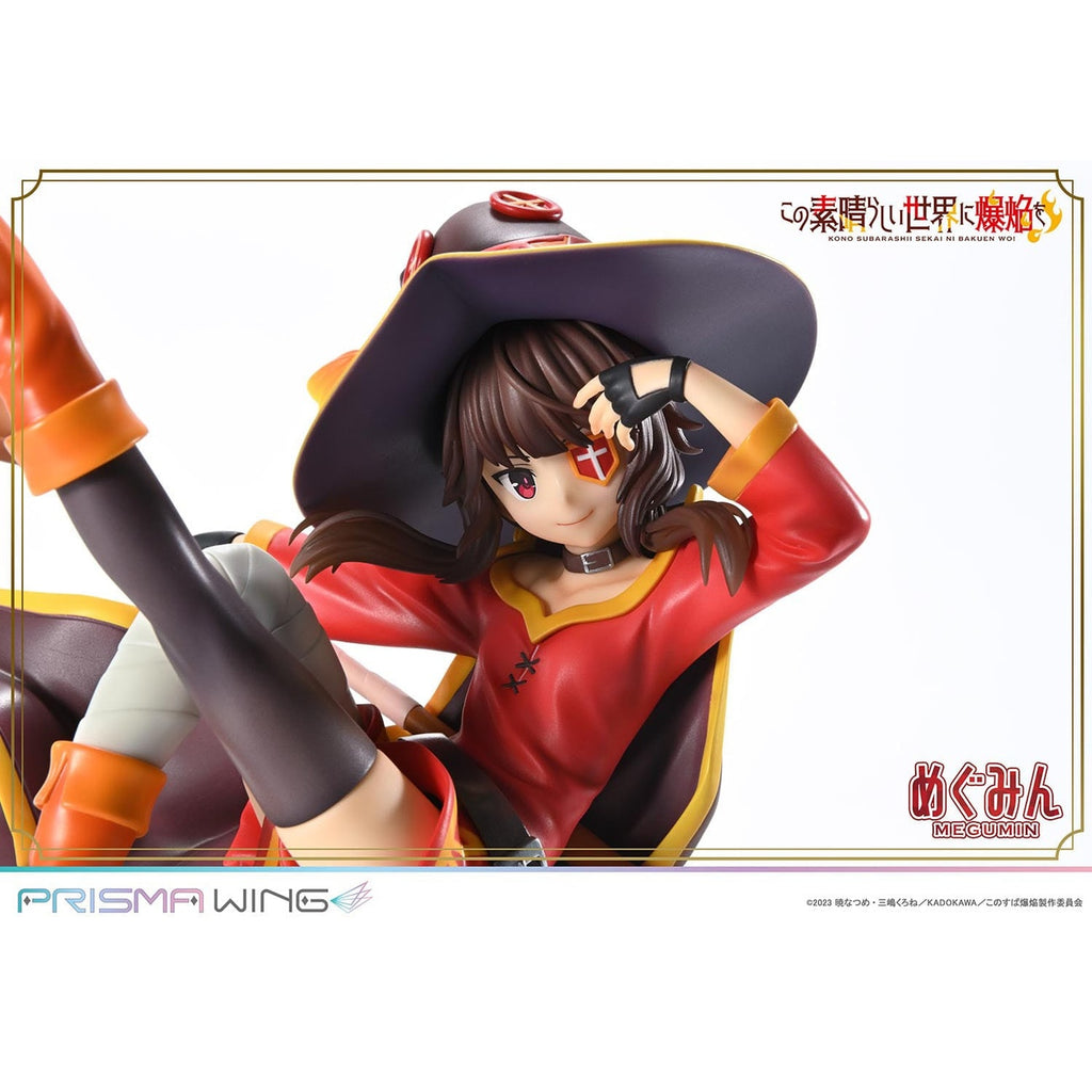 Imagen del producto Konosuba: An Explosion on This Wonderful World! Estatua PVC Prisma Wing 1/7 Megumin 23 cm