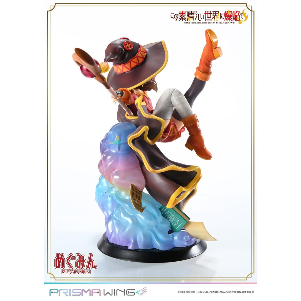 Imagen del producto Konosuba: An Explosion on This Wonderful World! Estatua PVC Prisma Wing 1/7 Megumin 23 cm