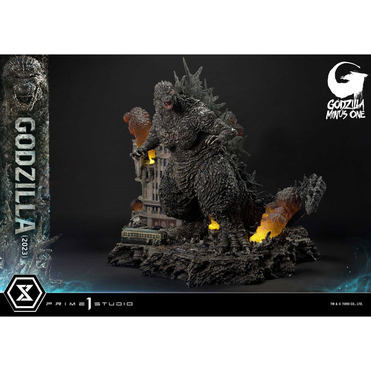 Imagen del producto Godzilla Minus One Diorama Masterline Series Godzilla 2023 70 cm