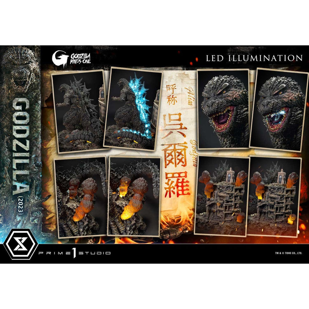 Imagen del producto Godzilla Minus One Diorama Masterline Series Godzilla 2023 70 cm