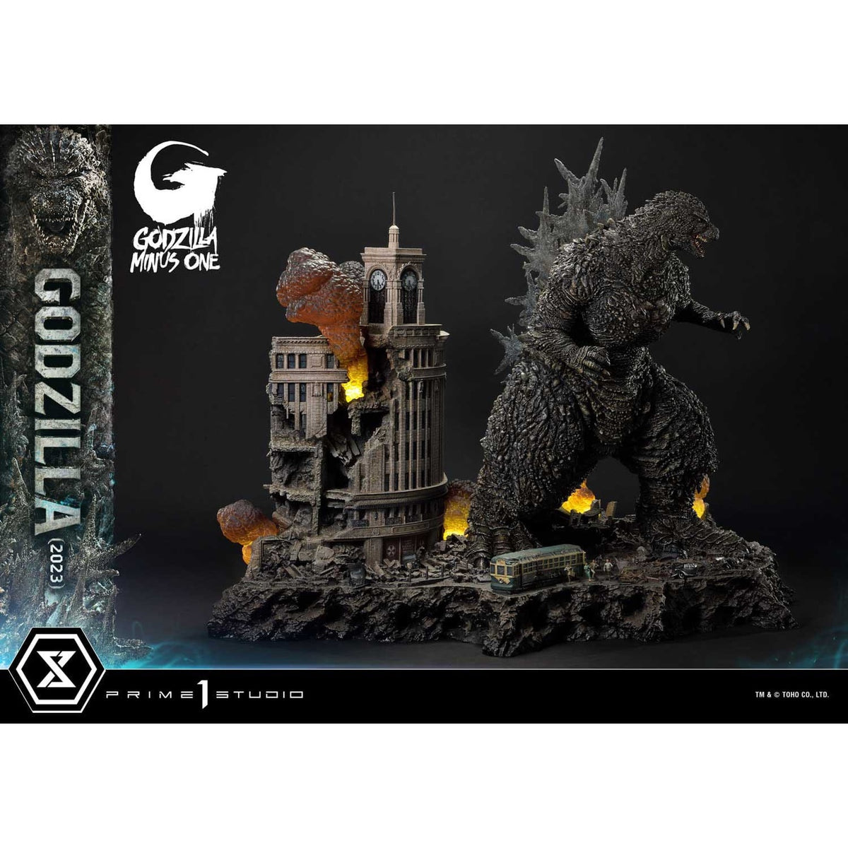 Imagen del producto Godzilla Minus One Diorama Masterline Series Godzilla 2023 70 cm