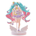 Imagen del producto Estatua PVC Hatsune Miku Tenitol Hatsune Miku Yumekawa Princess Versión Lavender 21 cm