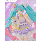Imagen del producto Estatua PVC Hatsune Miku Tenitol Hatsune Miku Yumekawa Princess Versión Lavender 21 cm