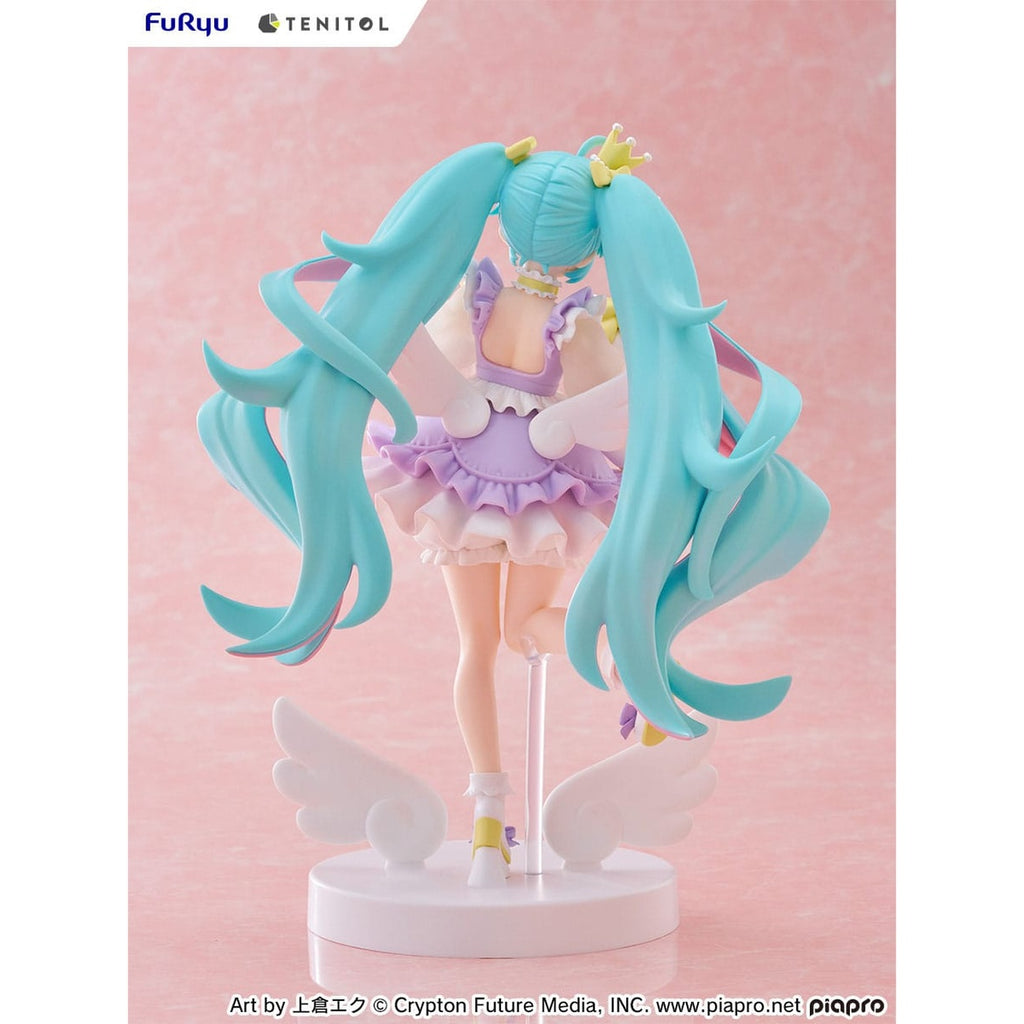 Imagen del producto Estatua PVC Hatsune Miku Tenitol Hatsune Miku Yumekawa Princess Versión Lavender 21 cm