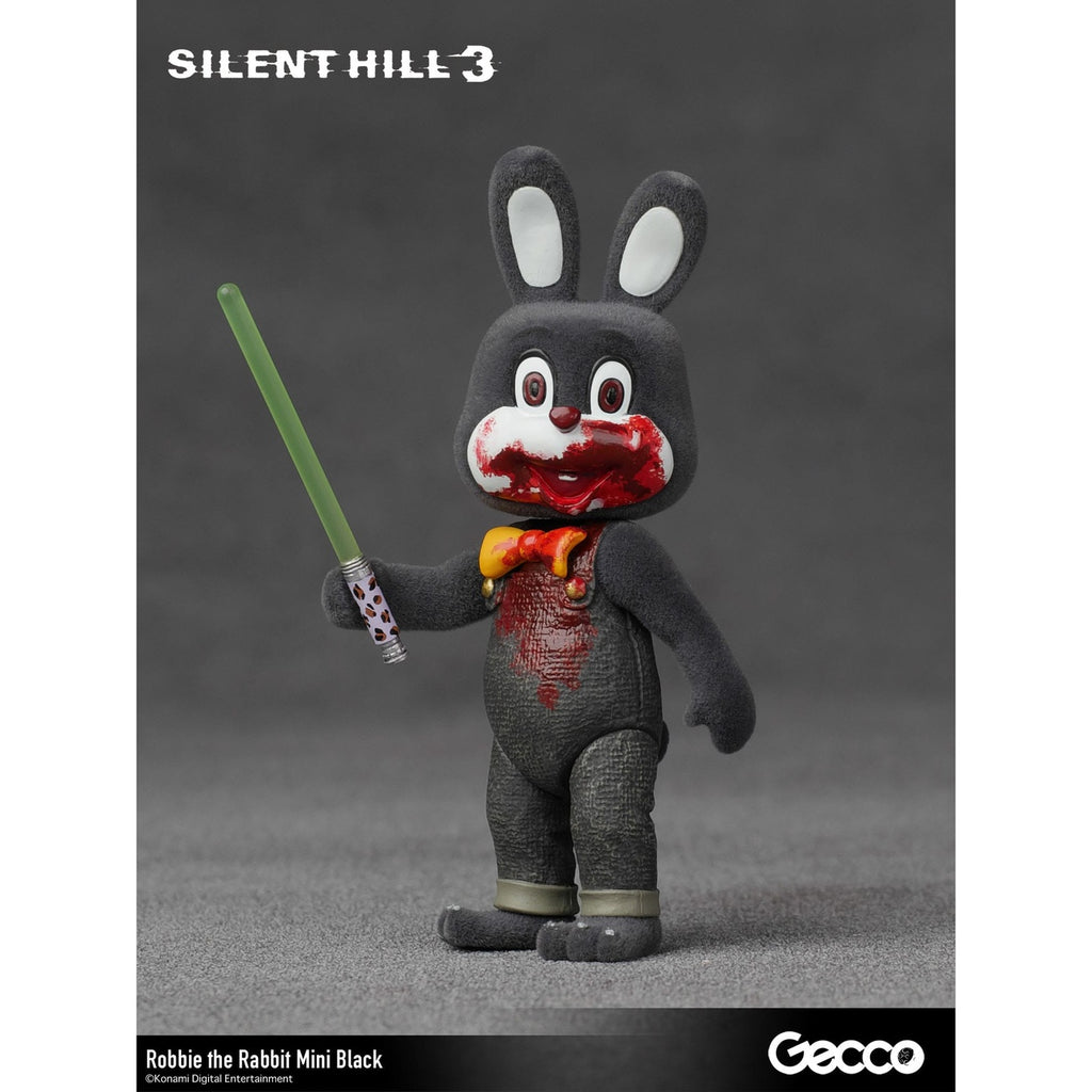 Imagen del producto Silent Hill 3 Mini figura de acción Robbie the Rabbit Mini Black Version 10 cm