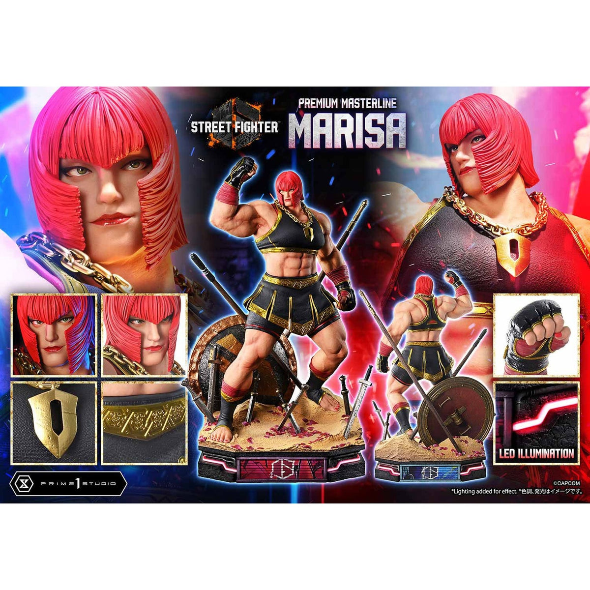 Product image Street Fighter 6 Premium Masterline Series Statue 1/4 Marisa 70 cm